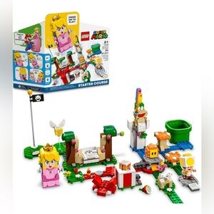 Lego + Super Mario Collab Buildable Game: Adventures with Peach